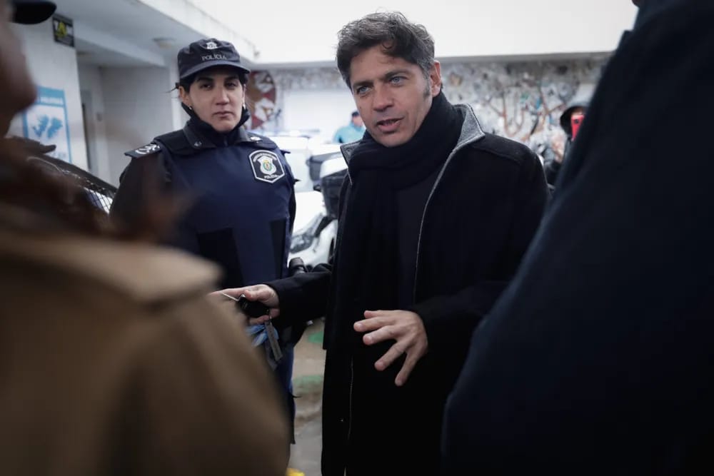 El gobernador Axel Kicillof.