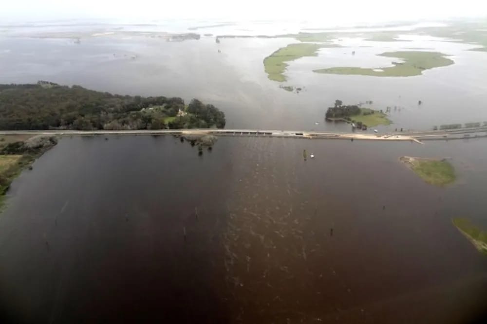 Inundaciones en el centro de la provincia de Buenos Aires