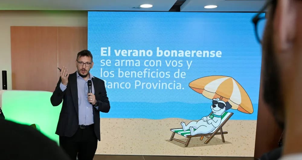 Juan Cuattromo, presidente del Banco Provincia.