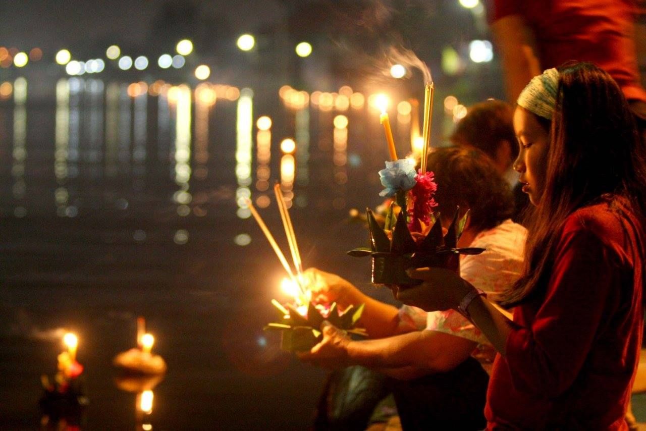 Tradicional festival Loy Krathong