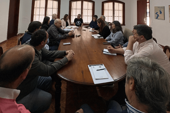Reunión de la Mesa de Seguridad Rural en Chascomús