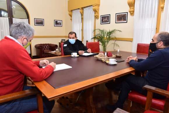 Platearon la necesidad de contar con más móviles policiales: Gastón recibió al Subsecretario de Seguridad del Interior