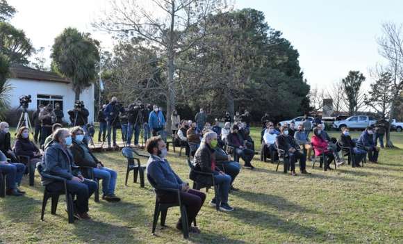 El intendente de Chascomús participó de la presentación del plan bonaerense de desarrollo rural para productores
