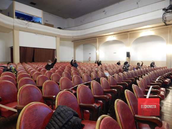 Con nueve votos afirmativos y ausencia de la oposición, se aprobó el cargo de cumplimiento sobre donación del campo de Amézaga