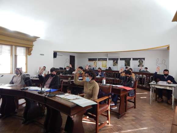 Ayer en la sesión ordinaria del Concejo Deliberante se trataron solo proyectos de comunicación