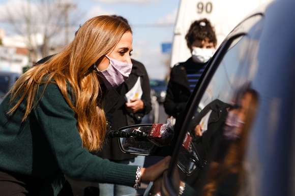 Tolosa Paz, con críticas a Garro en una recorrida por La Plata