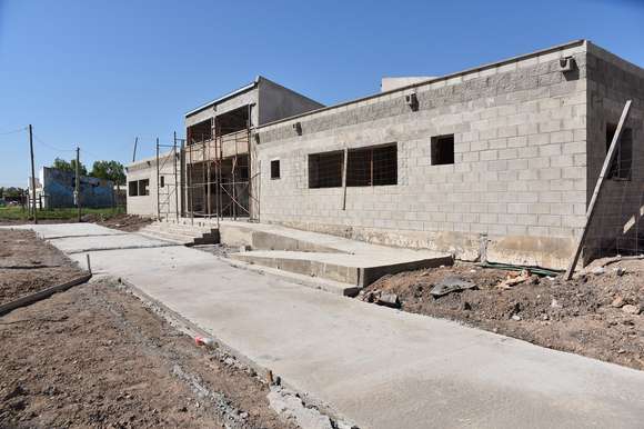 El nuevo edificio de Primera Infancia en el barrio 30 de Mayo se encuentra avanzado en un 70%