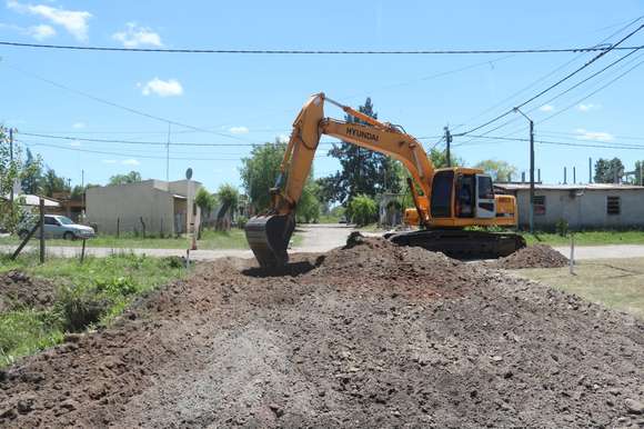 Ranchos: Comenzaron los trabajos para la pavimentación de calles en “La Higuerita”