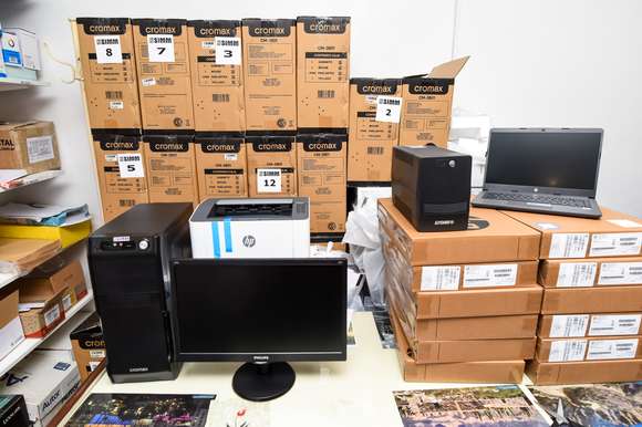 Compran importante equipamiento informático para la nueva sala de pediatría del hospital municipal de Chascomús