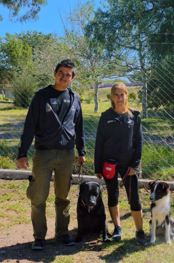 Sergio González representó a Chascomús en seminario canino sobre búsqueda y detección de sustancias en San Luis