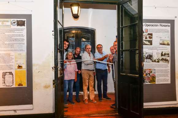 Quedó inaugurada formalmente la muestra sobre Malvinas en la Casa de Casco
