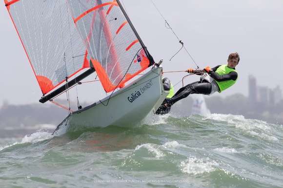 El chascomunense Franz Menzel y José Rother clasificaron al Mundial de la Clase 29er. que se disputará en Barcelona
