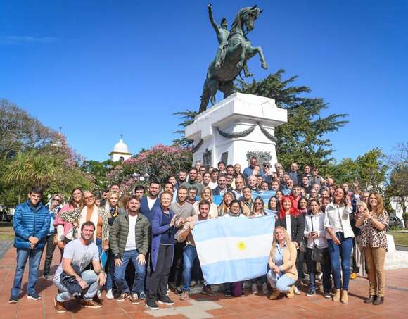 Rabinovich y Ritondo en Chascomús: “Hay que acompañar al sector productivo y a los que creen en la Argentina del laburo”
