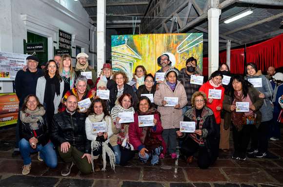 Más de 70 artistas plásticos retrataron distintos rincones de Chascomús