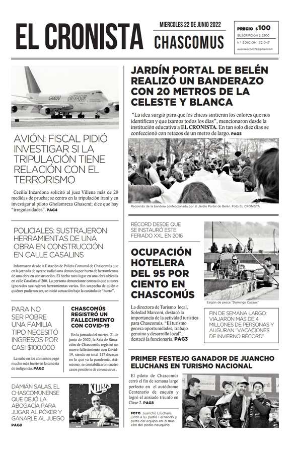 Tapa 22 junio 2022