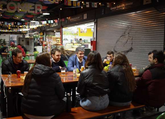 Jorge Macri y Ferrario se reunieron con jóvenes preocupados por la ley de alquileres