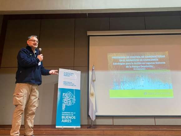 La municipalidad de Chascomús impulsa un programa de control de cianobacterias