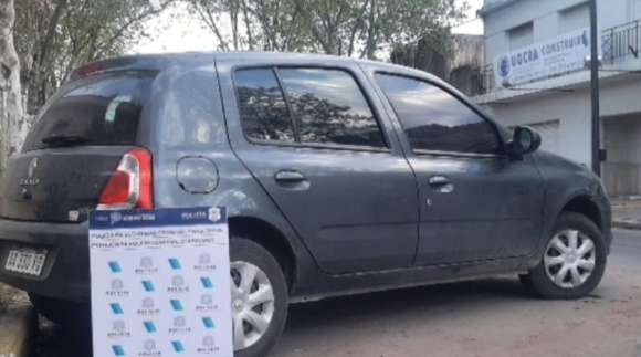 Un masculino aprehendido por encubrimiento al circular en vehículo con pedido de secuestro activo