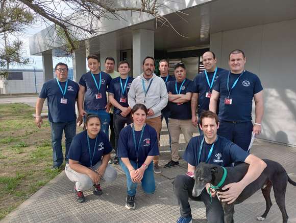Los bomberos visitaron Unitec Blue en el marco del reconocimiento de industrias locales