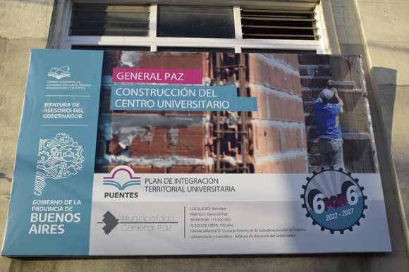 Programa Puentes: se pondrá en marcha la construcción de un Centro Universitario en Ranchos