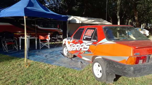 Los chascomunenses Varas y Dospital presentes este viernes en la largada del 9° Rally de Ayacucho