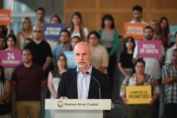 Rodríguez Larreta: “Defiende el federalismo; a partir de ahora el Gobierno Nacional nunca más le va a poder sacar fondos arbitrariamente a las provincias.”