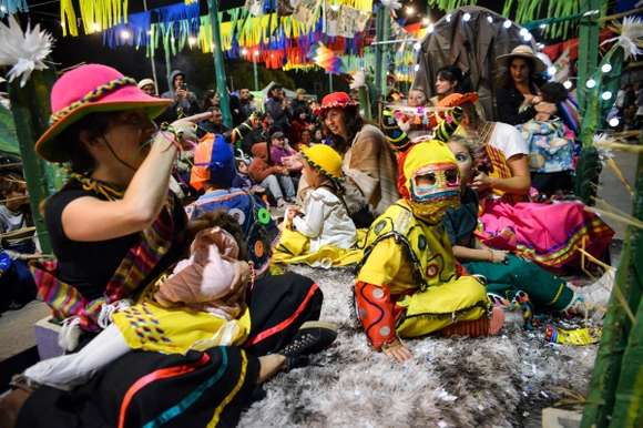 Con una asistencia multitudinaria de público se realizó una nueva edición del Carnaval Infantil