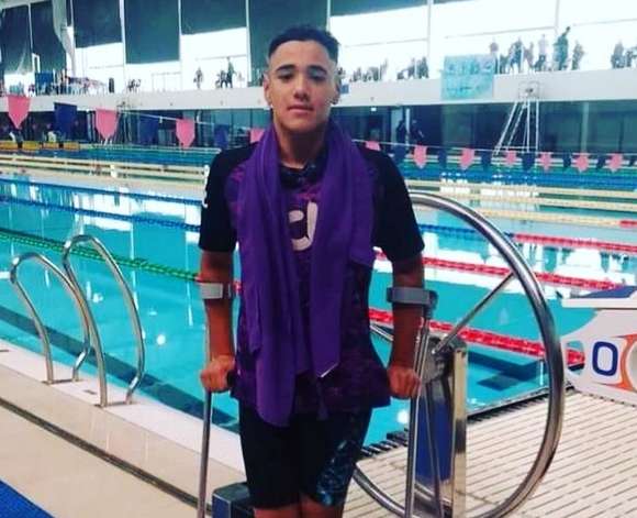 Natación Paralímpica: Bautista Figueroa disputa el Open de Parque Roca pensando en Bogotá