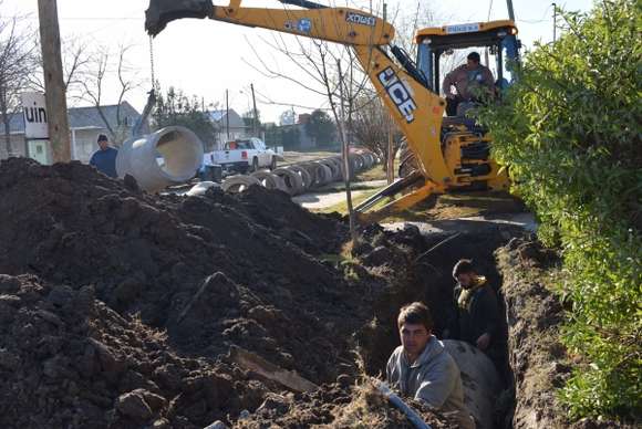 Licitación pública para redes pluviales en los barrios San Cayetano y Algarrobo