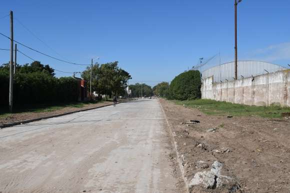 Tras finalizar la obra de pavimento se habilita el tránsito en Machado entre México y Castelar