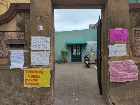 La comunidad educativa de la Escuela Secundaria 8 de Chascomús reclamó mejoras edilicias
