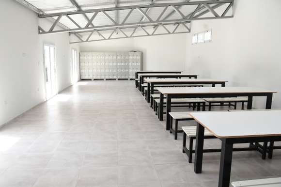 Inauguraron nuevos espacios para los trabajadores del corralón municipal de Chascomús