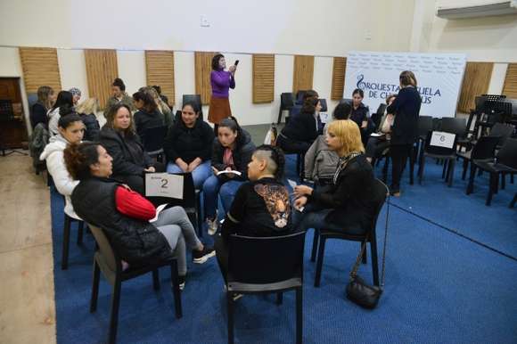 Se realizó en Chascomús una capacitación sobre acompañamiento a personas en situaciones de violencia de género