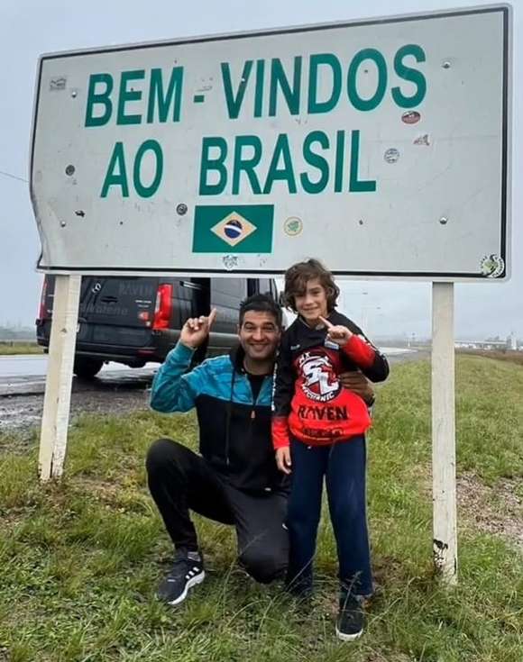 El chascomunense Felipe Manzoni presente en la segunda fecha del Campeonato Brasileño de Motocross 2023