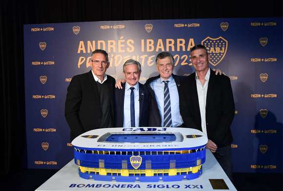 Andrés Ibarra: “Boca será el único club del mundo que llene dos canchas cuando juegue de local”