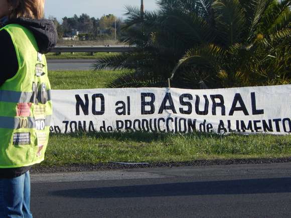 Vecinos autoconvocados de Ruta 20 volvieron a manifestar disconformidad con el predio para el Ecoparque Ambiental