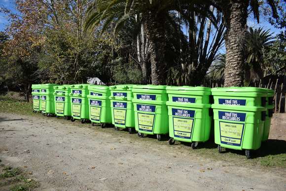 Instalarán nuevos contenedores para residuos reciclables en Chascomús