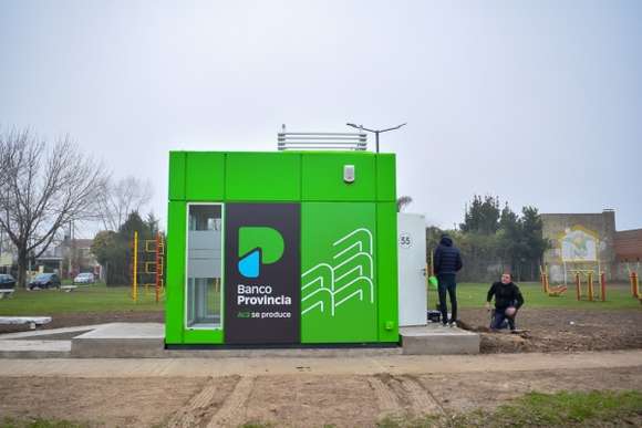 Ponen en marcha los nuevos cajeros automáticos en el Acceso Norte de Chascomús