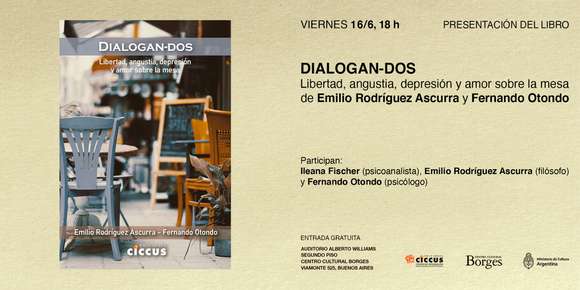 El próximo viernes se realizará la presentación de libro “Dialogan-dos” en la Vieja Estación
