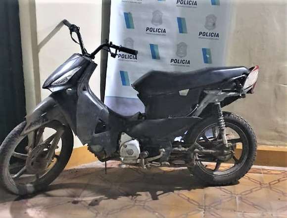 Allanamiento positivo: se logró dar con motocicleta y elementos de interés