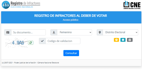 ¿De cuánto es la multa por no concurrir a votar y cómo se abona?