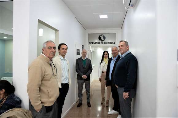 “Se viene un sistema de salud integrado”: Santiago Dos Santos se reunió con autoridades de la Clínica Chascomús