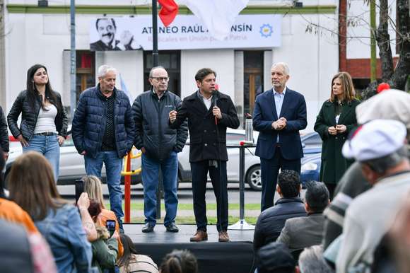 Kicillof: “La derecha irá contra todas las expresiones del campo popular porque su proyecto es la quita de derechos”