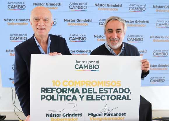 Boleta única, unicameralidad y coparticipación: la reforma que propone Grindetti