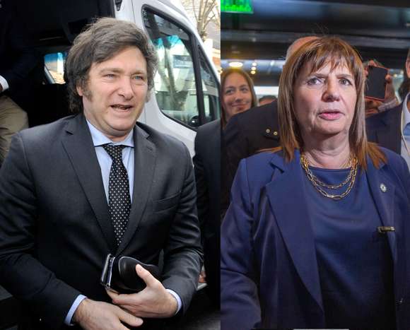 Bullrich acusó a Milei de “actuar como un asesor de una cueva financiera”