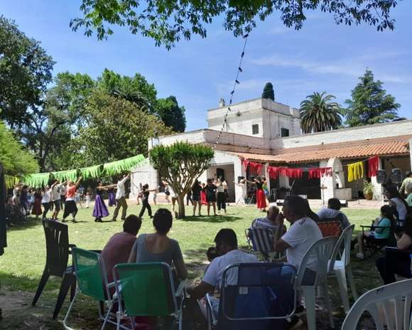 El Museo Pampeano fue escenario de la peña folklórica de la Escuela Normal