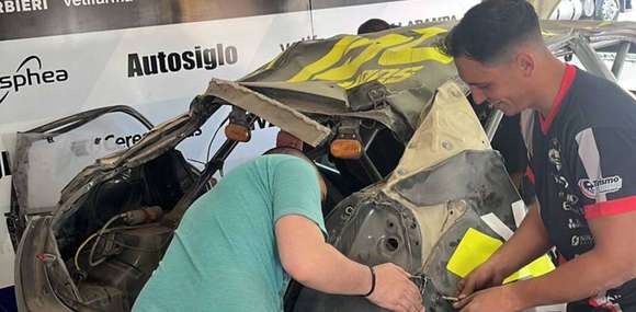 TN: Juan Martín Eluchans protagonizó un duro vuelco en Viedma