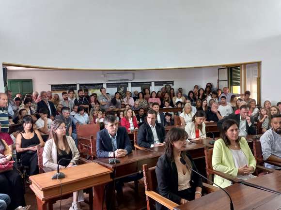 Ayer asumieron los ocho ediles electos al Concejo Deliberante de Chascomús