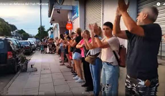 Fuerte resistencia de socios y vecinos al proyecto privatizador del Club Platense de Luján
