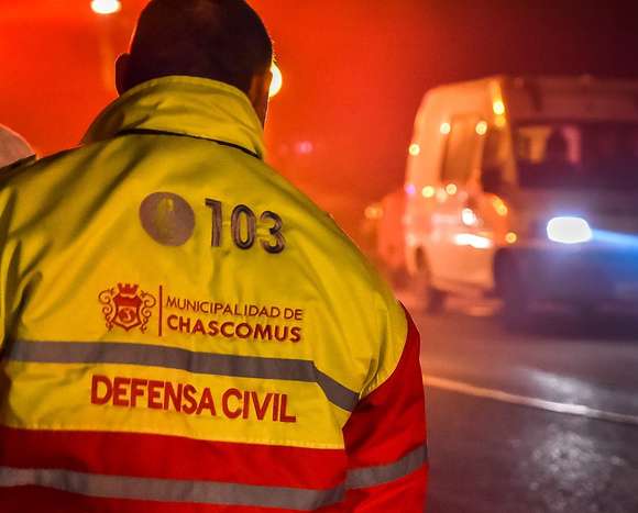 ALERTA ROJO EN CHASCOMÚS: Brindaron asistencia a familias afectadas por filtraciones en los techos de sus casas